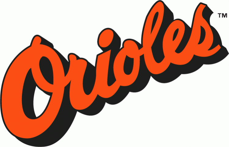 Baltimore Orioles 1988-1994 Wordmark Logo iron on heat transfer